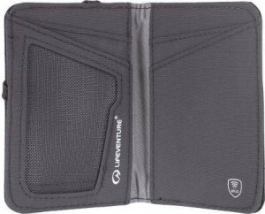 Lifeventure RFID Card Wallet, Recycled, Grey 3