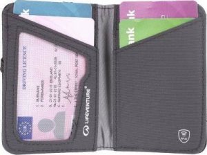 Lifeventure RFID Card Wallet, Recycled, Grey 4