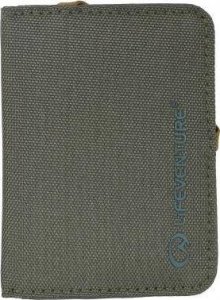 Lifeventure RFID Card Wallet, Recycled, Olive 1