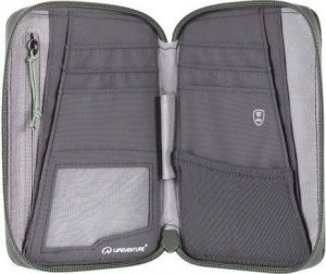 Lifeventure RFID Mini Travel Wallet, Recycled, Olive 3