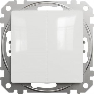 Schneider Electric Sedna Design, Przycisk podwójny, biały 1