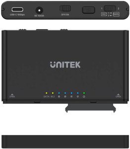 Kieszeń Unitek M.2 NVMe, 2.5"/3.5" SATA - USB-C 3.2 Gen 2 (S1222A) 4