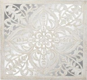 DKD Home Decor Dekoracja ścienna DKD Home Decor Lustro Drewno MDF (121.5 x 3 x 121.5 cm) 1