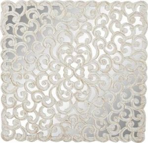 DKD Home Decor Dekoracja ścienna DKD Home Decor Lustro Drewno MDF (120 x 3 x 120 cm) 1