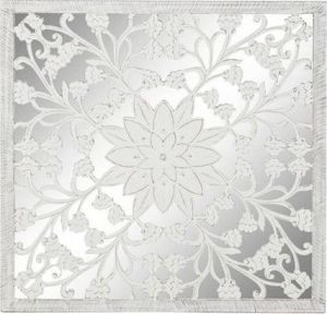 DKD Home Decor Dekoracja ścienna DKD Home Decor Lustro Drewno MDF (121 x 3 x 121 cm) 1