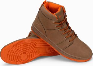 Ombre Buty męskie sneakersy T311 - camel 43 5
