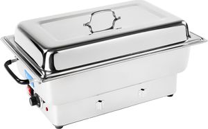 Royal Catering 1148 PODGRZEWACZ STOŁOWY DO POTRAW ELEKTRYCZNY STALOWY GN 1/1 100MM 1148 2