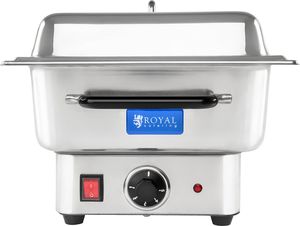 Royal Catering 1148 PODGRZEWACZ STOŁOWY DO POTRAW ELEKTRYCZNY STALOWY GN 1/1 100MM 1148 4