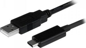 Kabel USB StarTech USB-A - USB-C 1 m Czarny (JAB-2524821) 1