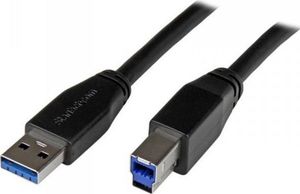 Kabel USB StarTech USB-A - USB-B 5 m Czarny (S55057664) 1