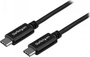 Kabel USB StarTech USB-C - USB-C 0.5 m Czarny (USB2CC50CM) 1