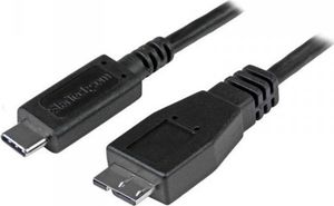 Kabel USB StarTech USB-C - micro-B 1 m Czarny (JAB-2437502) 1