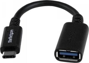Kabel USB StarTech USB-C - USB-A Czarny (JAB-2437503) 1