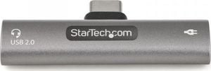 Adapter USB StarTech USB-C - USB-C x2 Srebrny  (CDP2CAPDM) 1