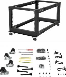 Szafa StarTech Stojąca 19" 8U (4POSTRACK8U) 6
