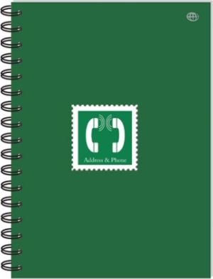 Interdruk Skorowidz A5 na spirali twarda oprawa 2