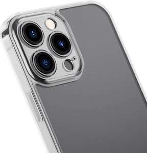 Baseus Etui Baseus Frosted Glass Apple iPhone 13 Pro Max (przezroczyste) 3