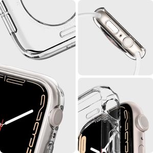 Spigen Etui Spigen Liquid Crystal Apple Watch 4/5/6/7/SE 40/41mm Crystal Clear 9
