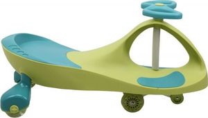 Hot Hit Jeździk Grawitacyjny Swing Car model 8097 Kauczukowe Koła LED zieleń-morski 1