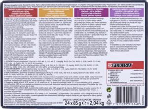 Nestle SENSATIONS WIEJSKIE SMAKI w galaretce (wołowina, kura, kaczka, jagnięcina) saszetki 24x85g 3