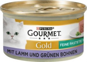 Nestle GOURMET GOLD 85g DE sos JAGNIĘ GROSZEK 1