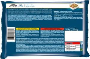 Nestle GOURMET PERLE GRAVY 3+1x85g WOŁOWINA W SOSIE /12 3