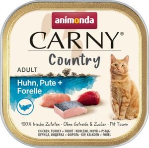 Animonda Kot carny country kurczak indyk, pstrąg tacka /32 100g 1