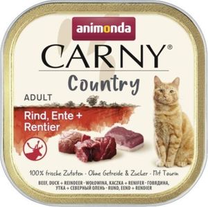 Animonda Kot carny country wołowina, kaczka, renifer tacka /32 100g 1
