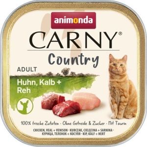 Animonda Kot carny country kurczak, cielęcina, sarnina tacka /32 100g 1