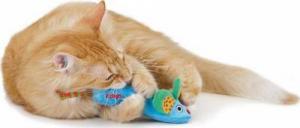 Petstages PETSTAGES ZAB. KOT PLUSZOWA MYSZ Z KOCIMIĘTKĄ PS384 3