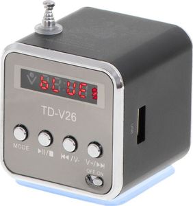 Radio Radio akumulatorowe przenośne głośnik Bluetooth LCD TD-V26 3