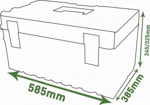 Qbrick Skrzynka narzędziowa One Box 350 Vario 2