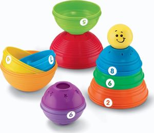 Fisher Price Okrągłe Kubeczki Do Ustawiania 2