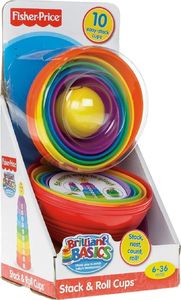 Fisher Price Okrągłe Kubeczki Do Ustawiania 5