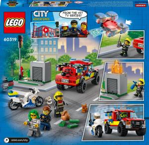 LEGO City Akcja strażacka i policyjny pościg (60319) 6