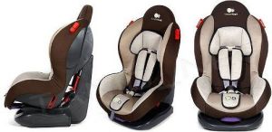 Fotelik samochodowy KinderKraft Shell Plus Brązowy (KKSHELLPLUSBROWN) 2