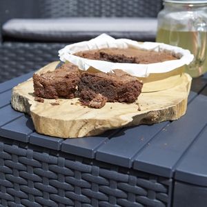 Allibert Allibert Zestaw mebli ogrodowych Iowa, 3 części, grafitowy 4