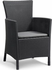 Allibert Allibert Zestaw mebli ogrodowych Iowa, 3 części, grafitowy 9