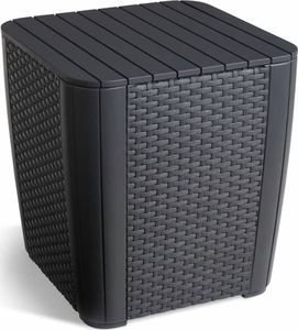 Allibert Allibert Zestaw mebli ogrodowych Iowa, 3 części, grafitowy 10