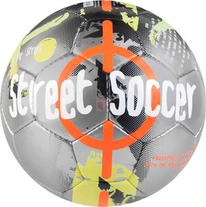 Select Piłka nożna Street Soccer srebrno-żółta r. 5 1