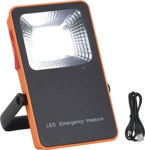 vidaXL Reflektor LED, ABS, 5 W, zimne białe światło 1