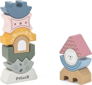 Viga Toys VIGA PolarB Drewniana Układanka Wieża 8