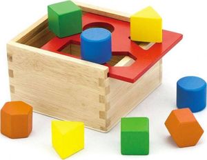 Viga Toys Drewniany Sorter Kształtów Kolorowe Figury Viga Toys 1