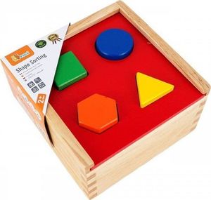 Viga Toys Drewniany Sorter Kształtów Kolorowe Figury Viga Toys 3