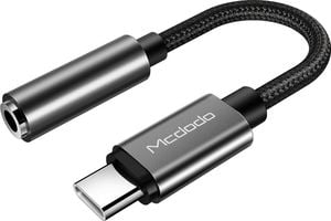 Adapter USB Mcdodo CA-6110 USB-C - Jack 3.5mm Szary 1