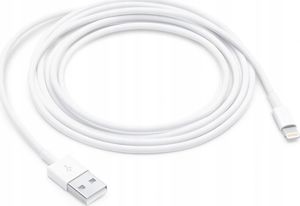 Kabel USB Co2 USB-A - Lightning 1 m Biały 1