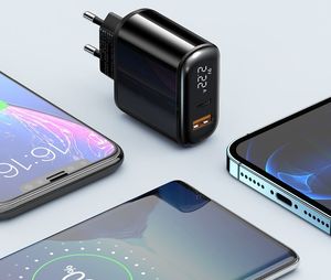 Ładowarka Mcdodo Digital 1x USB-A 1x USB-C 3 A (CH-7170) 3