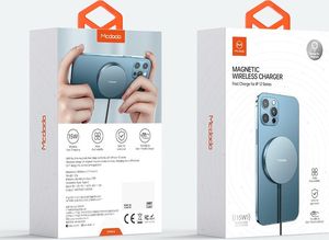 Ładowarka Mcdodo Magsafe Blue Indukcyjna  (CH-8720) 12