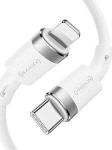 Kabel USB Joyroom USB-C - Lightning 1.2 m Biały (JYR044WHT) 1