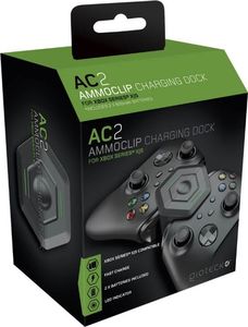 Gioteck podwójna stacja ładująca Ammo Clip AC2 do padów Xbox Series X|S czarna 3